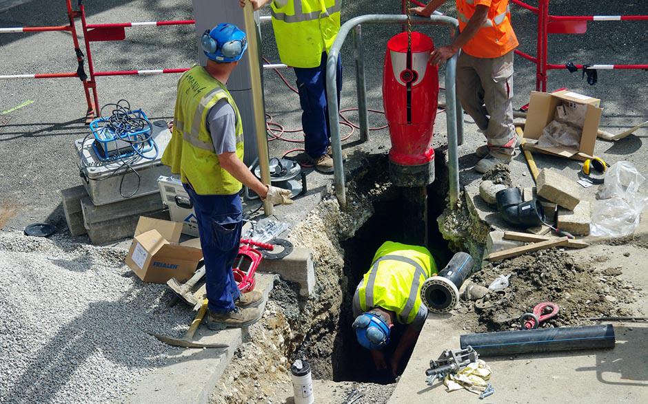 travaux assainissement Saint-Martin-du-Tertre